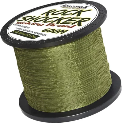Produktbild von Anaconda Schnur Rockshocker Sinking Braid Länge 600m ø 0,28mm