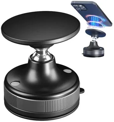 Obrázok produktu pre Magnetický držiak na mobilný telefón, otočný, do kúpeľne, kuchyne a kancelárie
