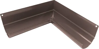 Zdjęcie produktu dla Renoplast System rynnowy R50 na tarasy i balkony, Narożnik wewnętrzny 90°, Brąz