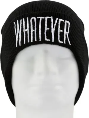 Produktbild von Oblique Unique Beanie Mütze Slouch Damen Herren Winter Mützen - WHATEVER