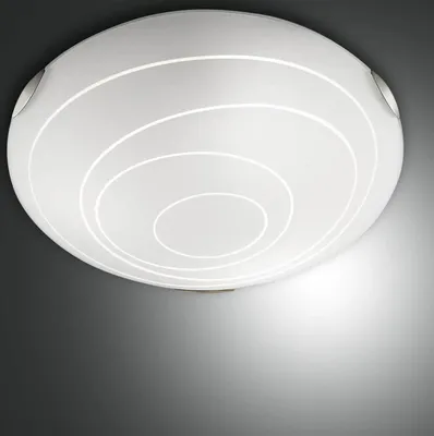 Produktbild von Fabas Luce Deckenleuchte Kent E27 Ø500mm Weiß,  Italy