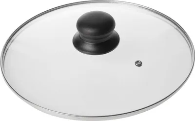 Produktbild von NAVA | Glasdeckel - mit Edelstahlring - Ø 20 cm - 200°C Hitzebeständiges Glas - Universaldeckel - für Topf und Pfanne - mit Dampfauslass