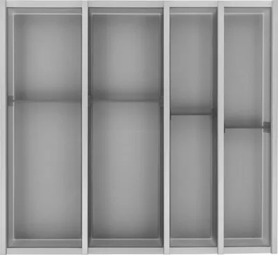 Produktbild von Ninka Cuisio Besteckeinsatz - Besteckkasten für Tandembox 473x520x55mm graphit