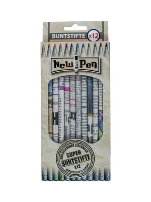 Immagine prodotto di NewPen NP02 NewPen Buntstifte farbsortiert, 12 St.
