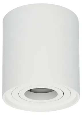 Image de HOFTRONIC - Spot LED en saillie rond inclinable GU10 Blanc IP20