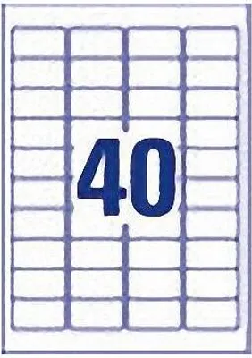 Produktbild von Avery - Nopel L6145 (40x Etq/Folha)