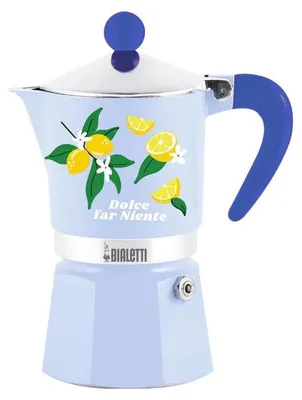 Immagine prodotto di Bialetti RAINBOW Moka 0,15 L Blu, Giallo, Acciaio inox