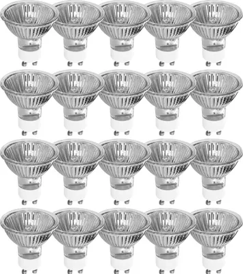 Produktbild von 20 x Tesco Halogen Reflektor 50W GU10 220-240V warmweiß 2700K dimmbar 2000h 35°