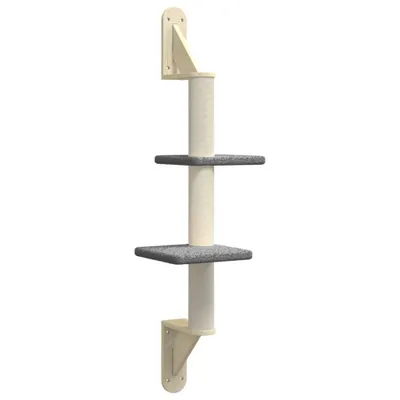 Obrázok produktu pre Nástenné škrabadlo pre mačky tmavosivé 108 cm