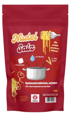 Produktbild von Fuduu.de - Nudelsalz, verschiedene Größen 1 kg Beutel