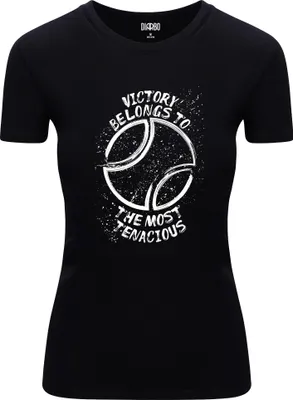 Zdjęcie produktu dla Diarbo Koszulka Damska z Nadrukiem Sportowym Hardest Ball Czarna Rozmiar L