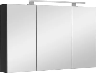 Zdjęcie produktu dla Szafka łazienkowa z lustrem oświetleniem lampką led lustrzana wisząca 100 cm