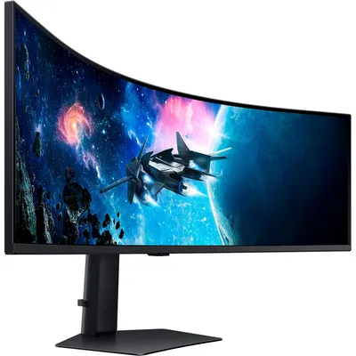 Produktbild von Samsung G95C, 124,5 cm (49"), 5120 x 1440 Pixel, Dual QHD, LED, 1 ms, Schwarz