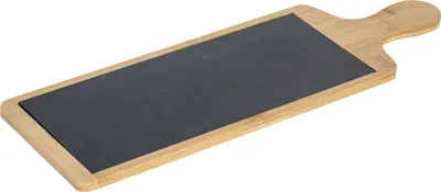 Produktbild von Argon Ta Servierbrett aus Bambusschiefer – 44,5 x 14,5 cm