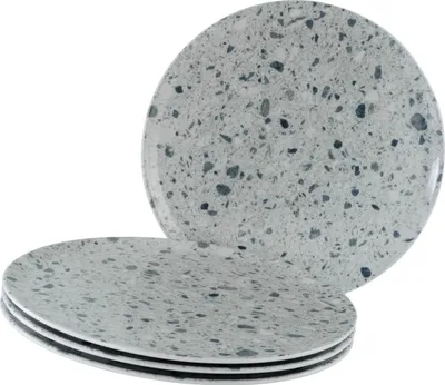 Obrázok produktu pre CreaTable, 24696, Stone Collection Florenz, Pizzateller 4-tlg, Porzellan