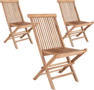 Produktbild von 6 Gartenstühle aus Teakholz TOLEDO