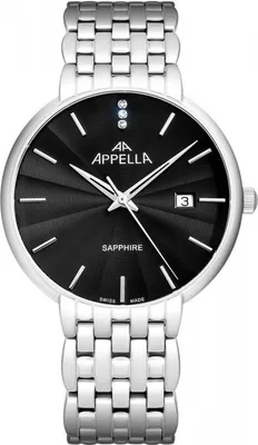Obrázok produktu pre Hodinky Appella L12000.5114DQ CYRKONIE strieborné