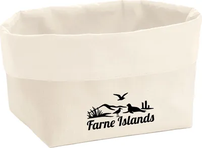 Produktbild von Huuraa Organizer Farne Islands Vereinigtes Königreich 3 Liter Medium Canvas Baumwolle Utensilo Geschenkidee