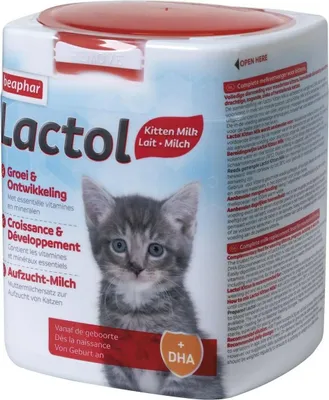 Obrázek produktu pro Beaphar Lactol, mléko pro odstavování koťat, 500 g