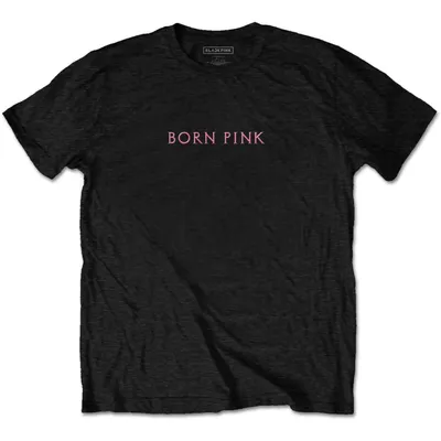 Produktbild von BLACKPINK Born Pink (Back Print) Black S T-Shirt