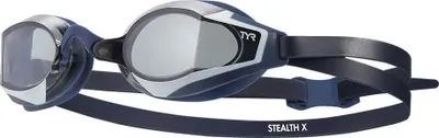 Produktbild von Tyr Stealth-x Performance Schwimmbrille Blau  Blau One Size