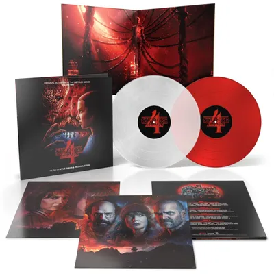 Produktbild von Various: Stranger Things Season 4 (O.S.T.) (Limited Edition) (Clear & Red Vinyl) Volume Two