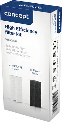 Obrázok produktu pre Sada náhradných HEPA filtrov VRP0020, 2 ks pre VR3110, VR3120, VR3100, VR3210, VR3205, VR2020, VR3105