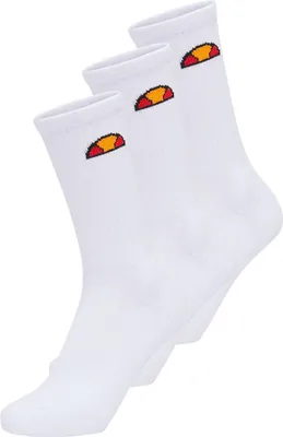 Immagine prodotto di Ellesse - Calzini "Tisbi" da uomo (confezione da 3) CS2133 (39,5 EU - 42,5 EU) (Bianco)