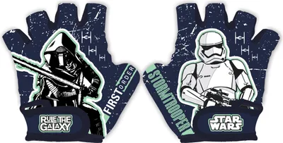 Zdjęcie produktu dla SEVEN Rękawiczki rowerowe Star Wars Stormtrooper 70% poliester, 30% Elasthan, UNI 5 pasuje 3 - 9 lat