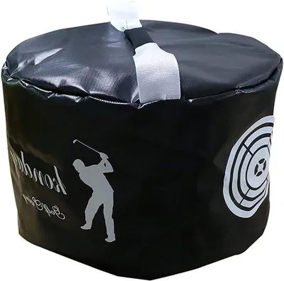 Immagine prodotto di Attrezzo per l'allenamento del swing con sacca da allenamento per esercizi di golf.