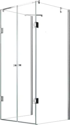 Obrázek produktu pro GZH 80x80x80x180 cm Sprchový kout Ares ve tvaru U včetně poháru + sifonu