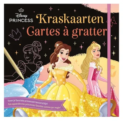 Productafbeelding van Deltas Disney Wrijfkarten, Prinsessen