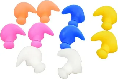 Produktbild von Wasserdichte Silikongummi-Gehörschutzstöpsel Gelb