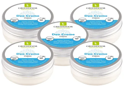 Produktbild von GREENDOOR Deo Creme Classic Sparset XL