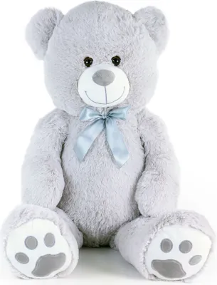 Produktbild von Großer Teddybär Bady mit Etikett 100 cm