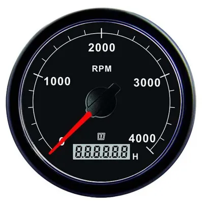 Immagine prodotto di VETUS TACHB4000 contagiri nero 12/24V Ø 114mm