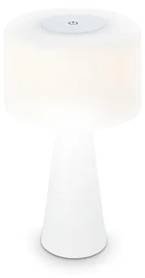 Obrázek produktu pro LED dobíjecí stolní lampa USB-C 35 cm 4W IP44 odolná proti stříkající vodě 300lm bílá Briloner
