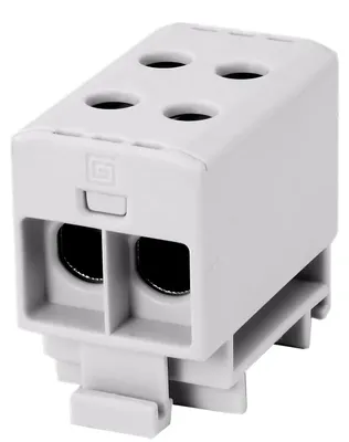 Imagen del producto de Conector de bus doble, color azul, para cables de 1.5-35 mm², Morek MAA2035A10