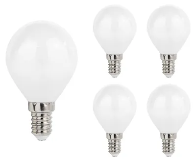 Productafbeelding van Spectrum LED Buislamp T25 E14 Mat - 5.5W 650lm 4000K - Neutraalwit - Vervangt 55W - 5 stuks