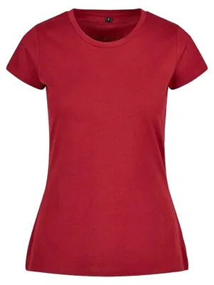 Produktbild von Build Your Brand - "Basic" T-Shirt für Damen LT3458 (L) (Burgunderrot)