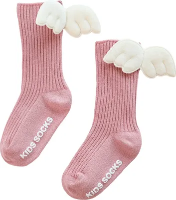 Immagine prodotto di Calze per Bambini Wings Rosa - Comfort e Stile per Ogni Occasione KP22318