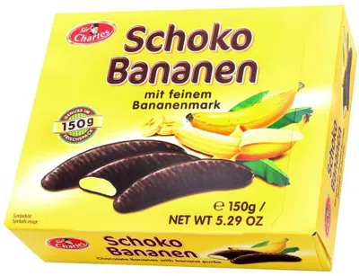Produktbild von SirCharles Schokobananen Bananen-Marshmallows 150 g