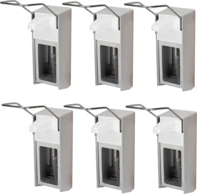 Produktbild von 6 Desinfektionsspender Alu 1000 ml Euronorm - LH - Alufront - Edelstahlpumpe