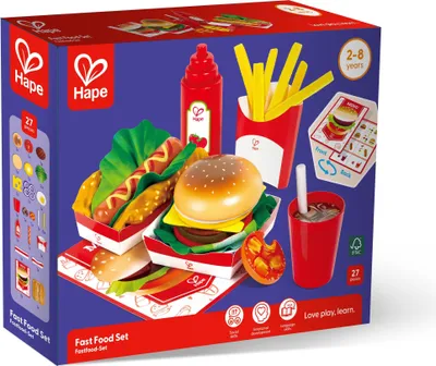 Produktbild von Hape Fast food set, Küche und Essen, 3 Jahr(e)