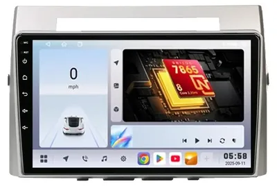 Immagine prodotto di CarPlay, sistema di navigazione, compatibile con Toyota Verso Corolla dal 2004 al 2009, modello T20-E