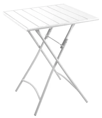 Immagine prodotto di Tavolo da Giardino 80x80xh72 cm in Metallo Rovigo Bianco