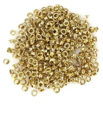Produktbild von Ösen 400 Stück 4,5mm Messing gold