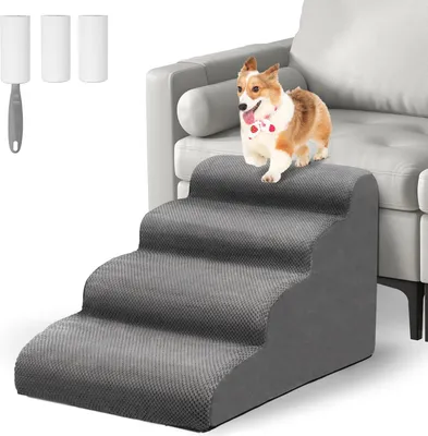 Produktbild von Kleinwagenhaustreppe mit abnehmbarem Überzug für Sofa und Bett - kleine Größe mit Rad für einfache Entfernung.