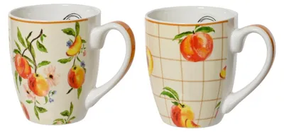 Obrázek produktu pro Porcelánový hrnek Decoris 400 ml, broskvový