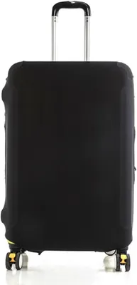 Produktbild von Kofferhülle M, elastisch, waschbar, Polyester, schwarz, für Reisen